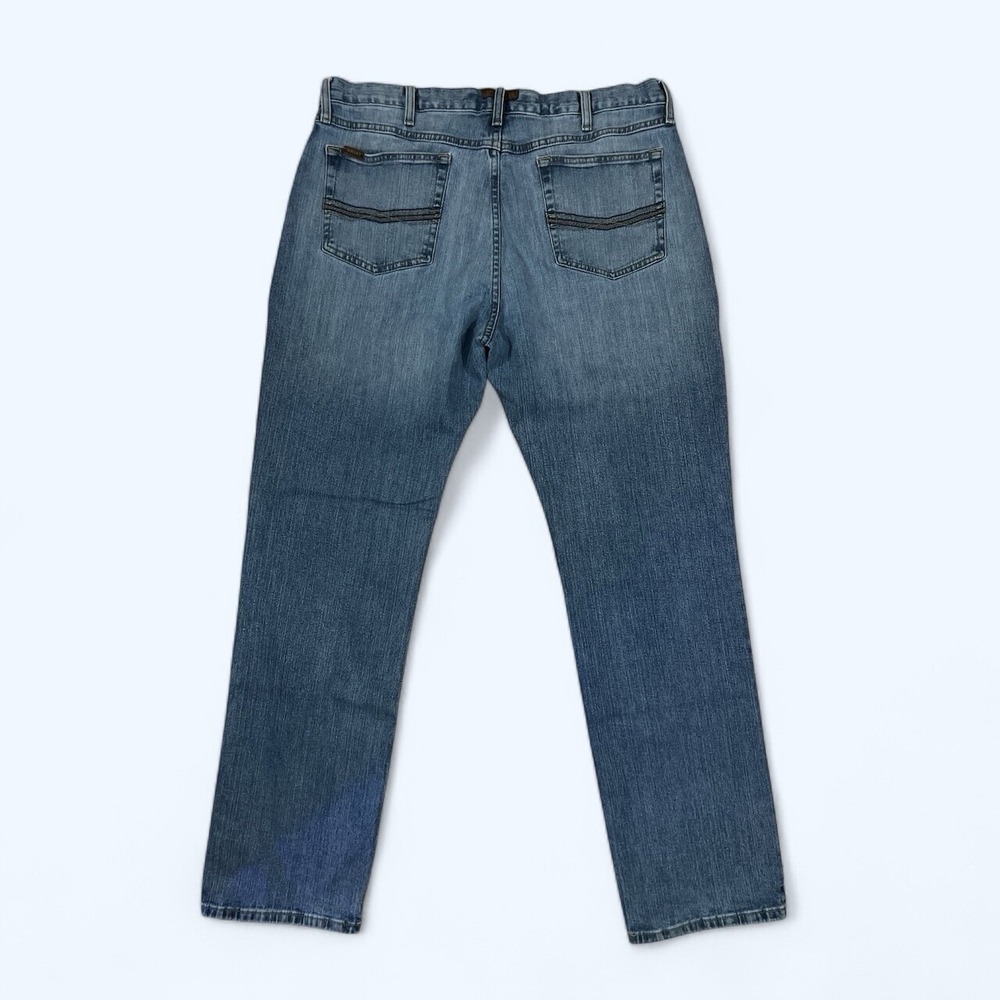 Ariat Jeans Mens 38x35 Blue M2 Relaxed Bootcut Western Denim Cowboy - Picture 6 of 7